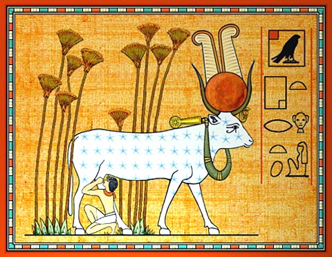 Hathor Cow Goddess