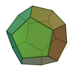 dodecahedron spinning