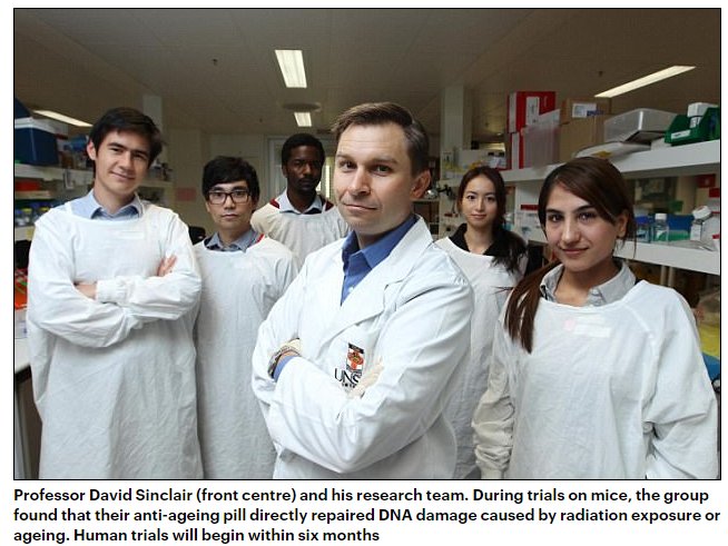 Dr. Sinclair and Team sinclair team