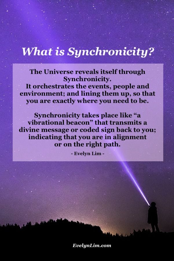 what is synchronicity meaning