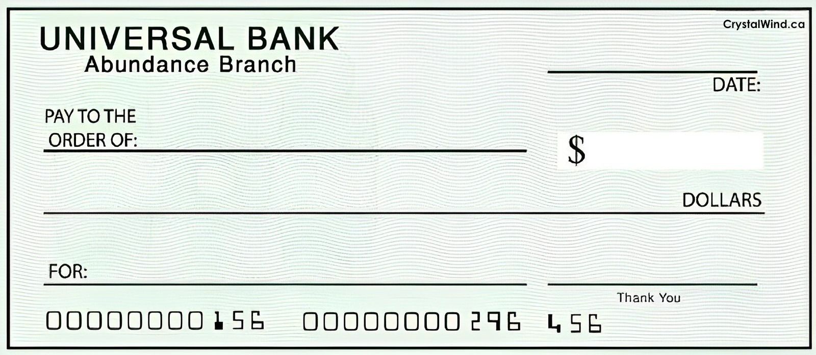 New Moon Abundance Cheques New Moon Abundance Cheques