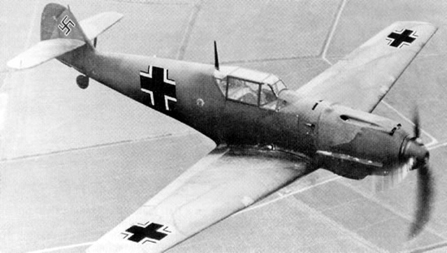 messerschmitt bf 109 fighter