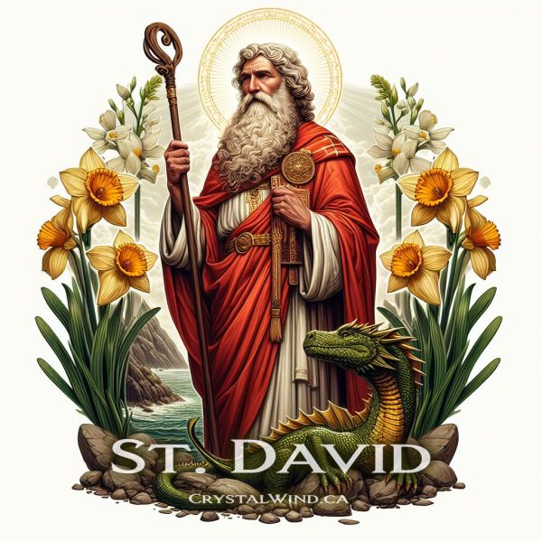 Saint David's Day: The Legend of Saint David - March 1st