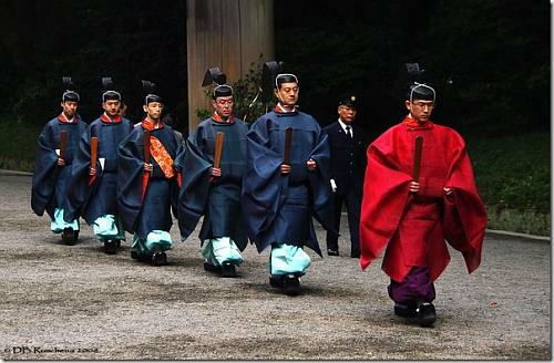 Meiji Jingu Shinto Priests