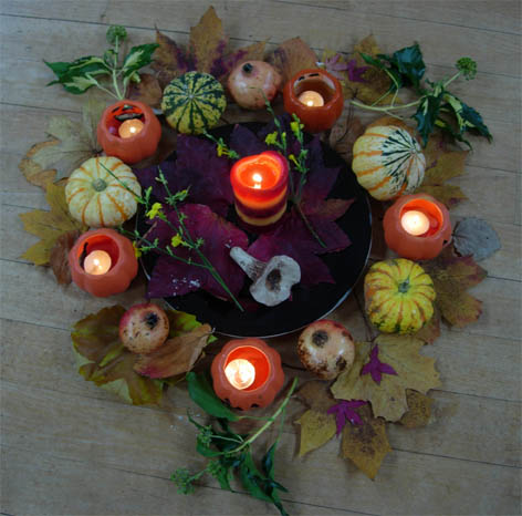 Samhain Centerpiece samhain_centrepiece