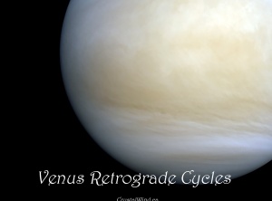 Venus Retrograde Conjunct the Sun