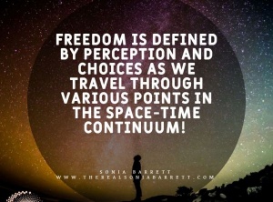 Perception Choices And The Space-Time Continuum