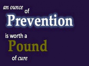Prevention, Not Curing, Is Our Way Out To Disease