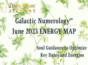 June 2023 Galactic Numerology™ Energy Map