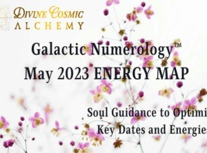 May 2023 Galactic Numerology™ Energy Map