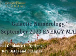September 2023 Galactic Numerology™ Energy Map