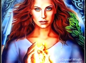 Brigid, Celtic Goddess of Fire