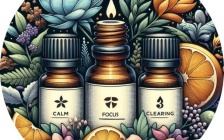 3 Essential Oil Recipes For Calm, Focus & Clearing