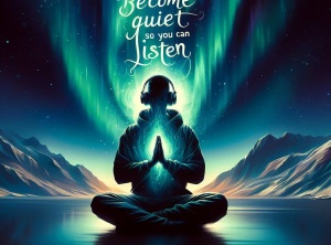 Become Quiet So You Can Listen