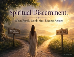 Spiritual Discernment: When Family Words Must Become Actions