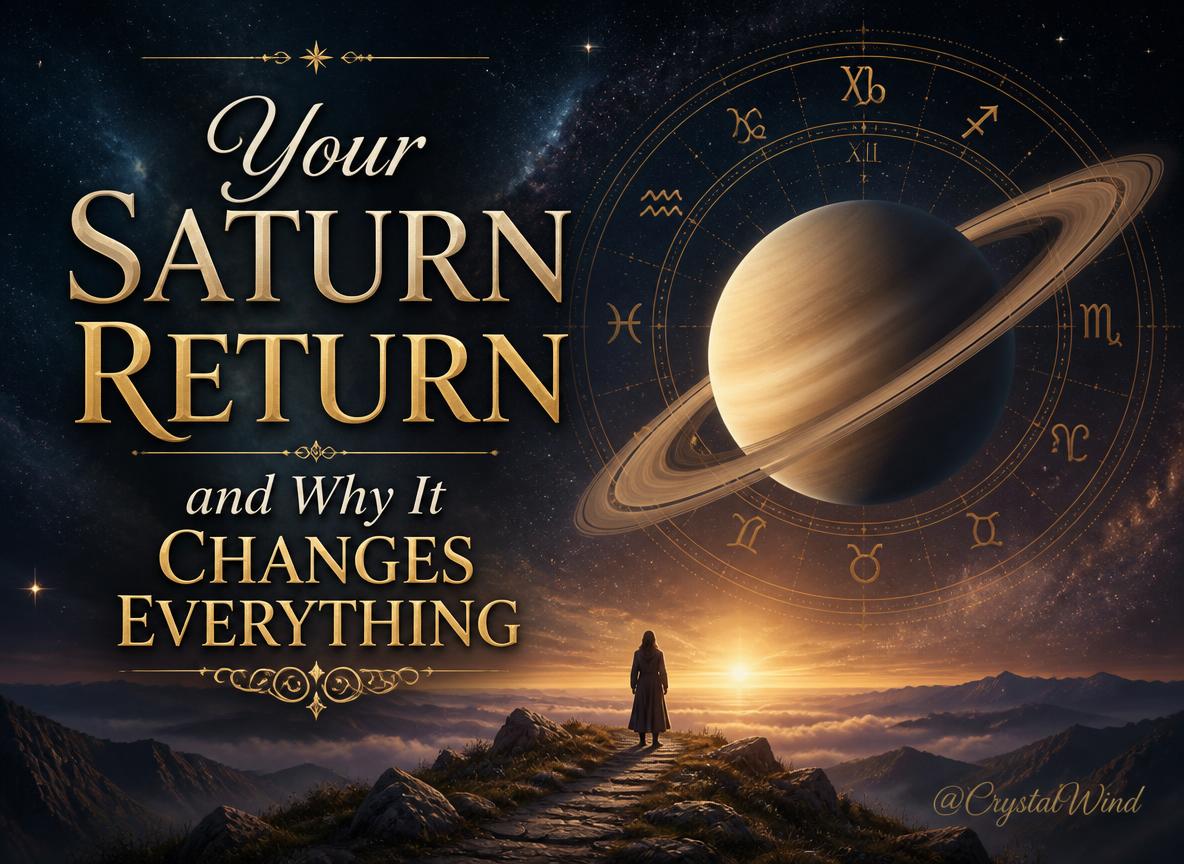 The 29-Year Cycle That Rebuilds Your Entire Life Path Your Saturn Return and Why It Changes Everything