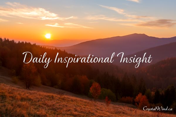 Daily Inspirational Insight: Trusting Your Own Light Daily Inspirational Insight: Trusting Your Own Light