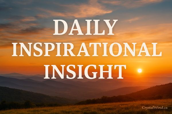 Daily Inspirational Insight: Embracing Your Bold Vision