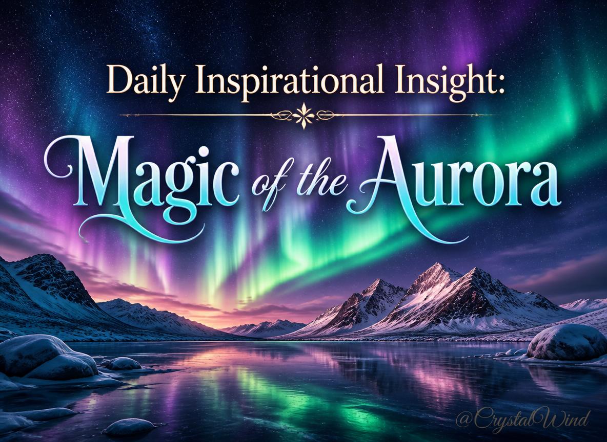 Daily Inspirational Insight: Magic of the Aurora Daily Inspirational Insight: Magic of the Aurora