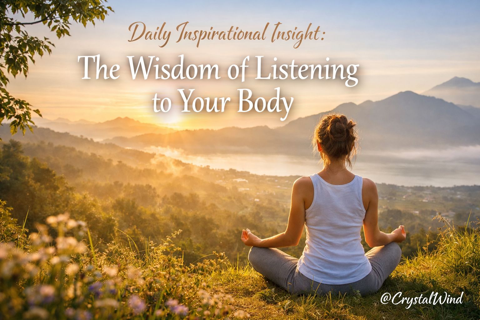 Daily Inspirational Insight: The Wisdom of Listening to Your Body