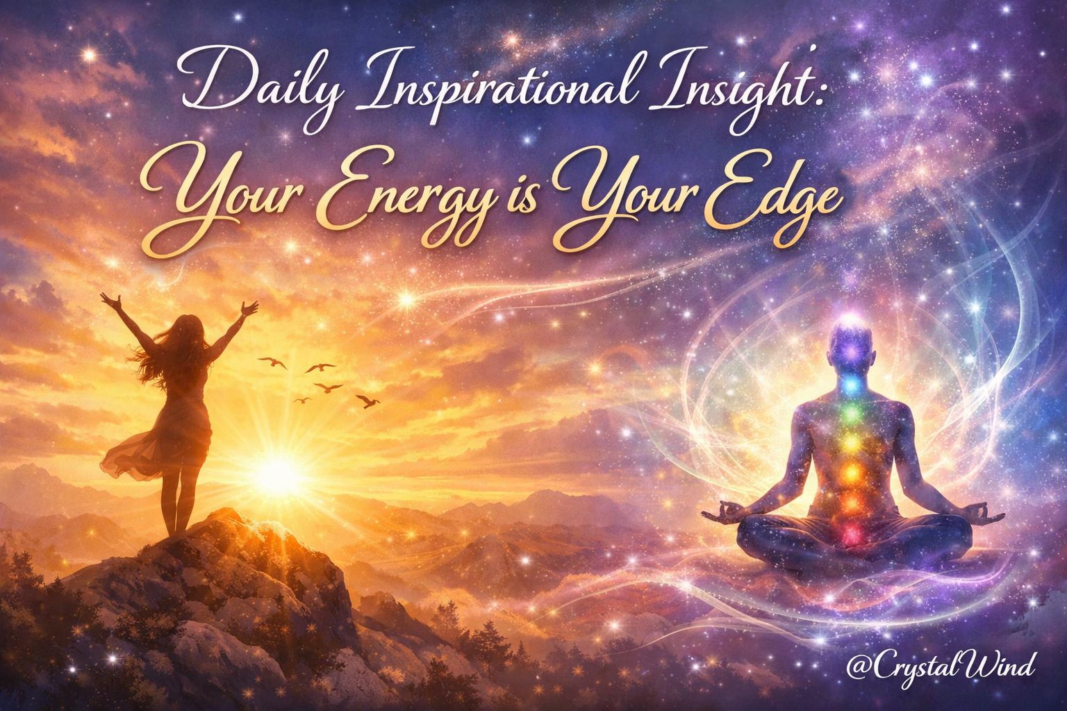 Daily Inspirational Insight: Your Energy is Your Edge Daily Inspirational Insight: Your Energy is Your Edge