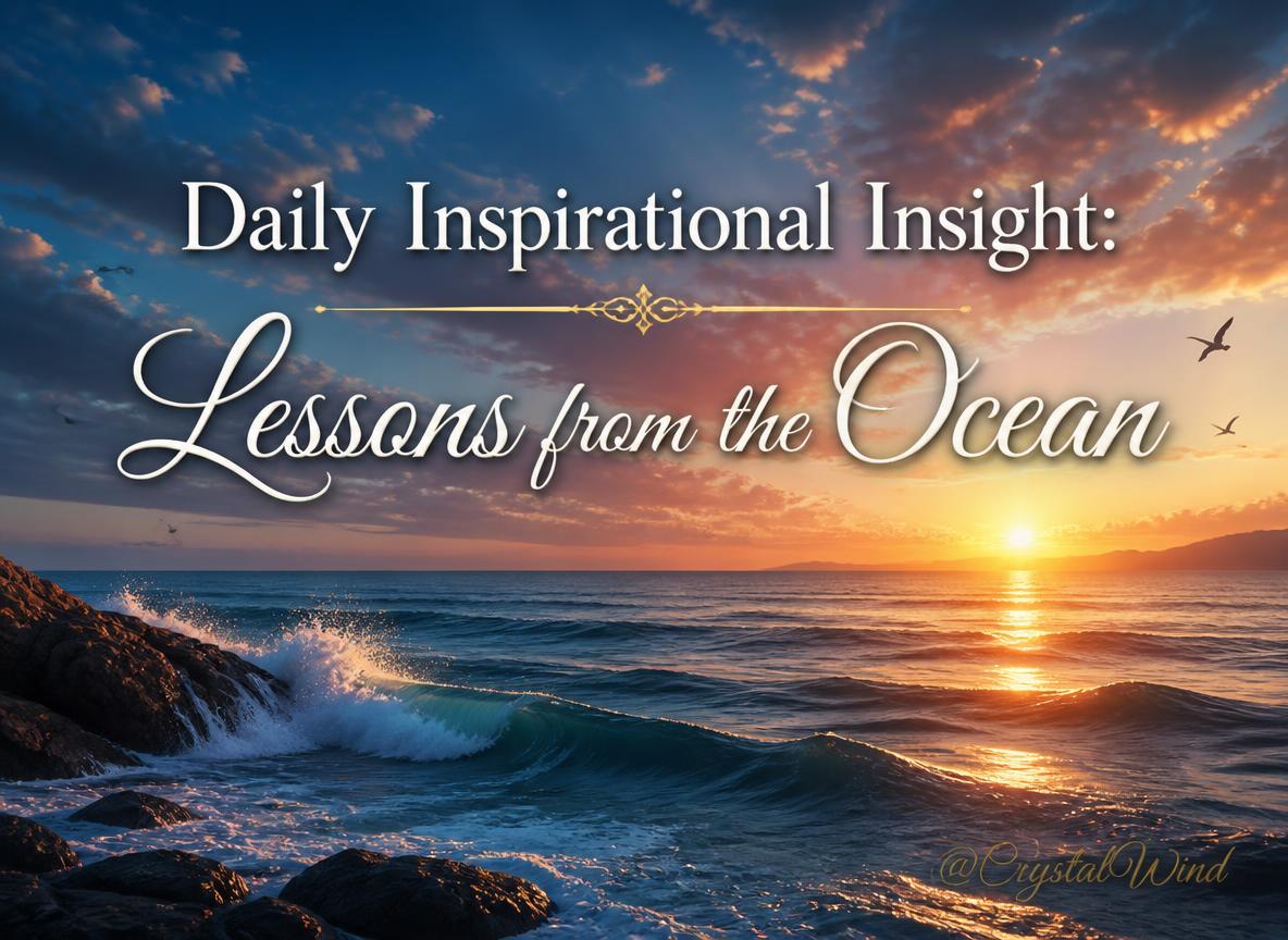 Daily Inspirational Insight: Lessons from the Ocean Daily Inspirational Insight: Lessons from the Ocean