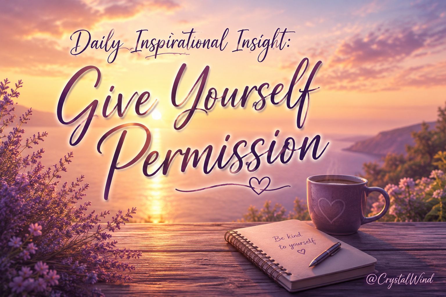 Daily Inspirational Insight: Give Yourself Permission