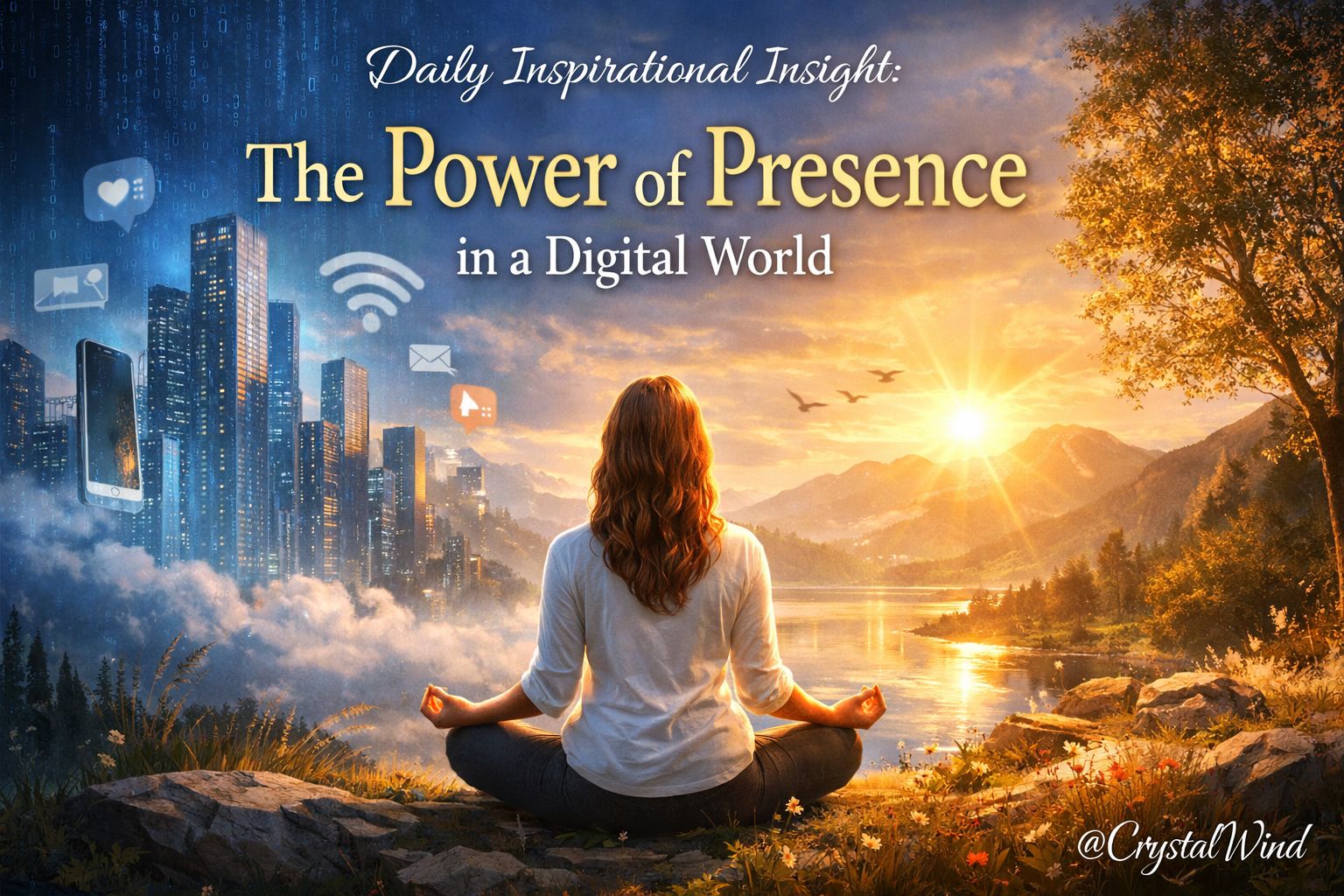 Daily Inspirational Insight: The Power of Presence in a Digital World Daily Inspirational Insight: The Power of Presence in a Digital World