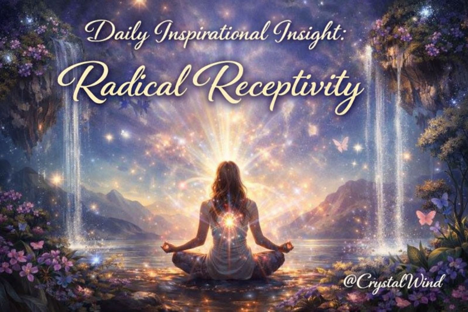 Daily Inspirational Insight: Radical Receptivity Daily Inspirational Insight: Radical Receptivity