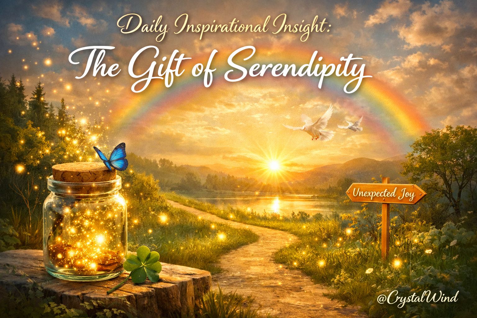 Daily Inspirational Insight: The Gift of Serendipity Daily Inspirational Insight: The Gift of Serendipity