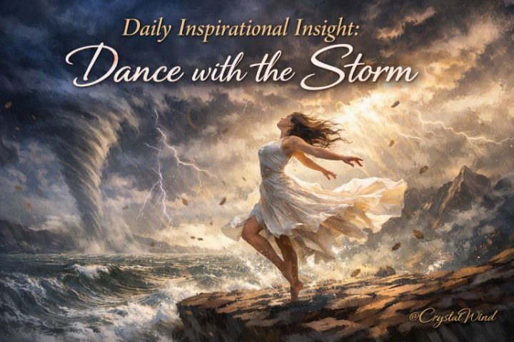 Daily Inspirational Insight: Dance with the Storm Daily Inspirational Insight: Dance with the Storm