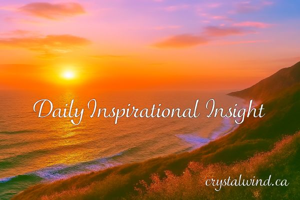 Daily Inspirational Insight: Rediscovering Wonder in the Everyday Daily Inspirational Insight: Rediscovering Wonder in the Everyday