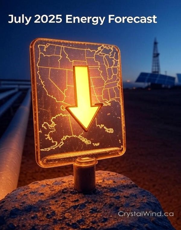 July 2025 Energy Forecast: Lower Bills & Fossil Fuel Surge in North America