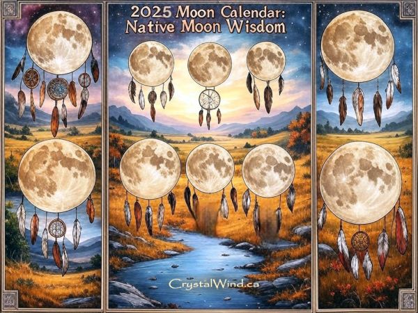 2025 Moon Calendar: Native American Moon Wisdom 2025 Moon Calendar: Native American Moon Wisdom
