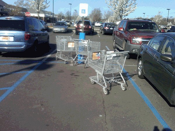 shoppingcarts parkinglot