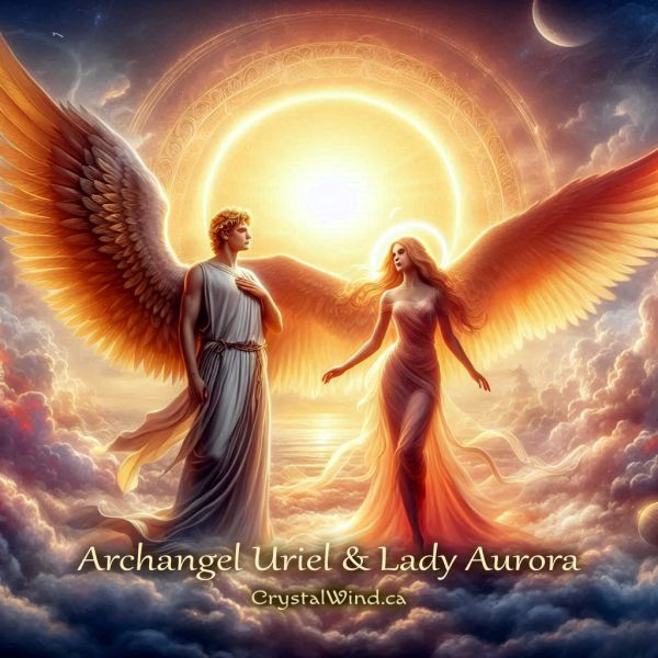 Embrace Light: Archangel Uriel and Lady Aurora