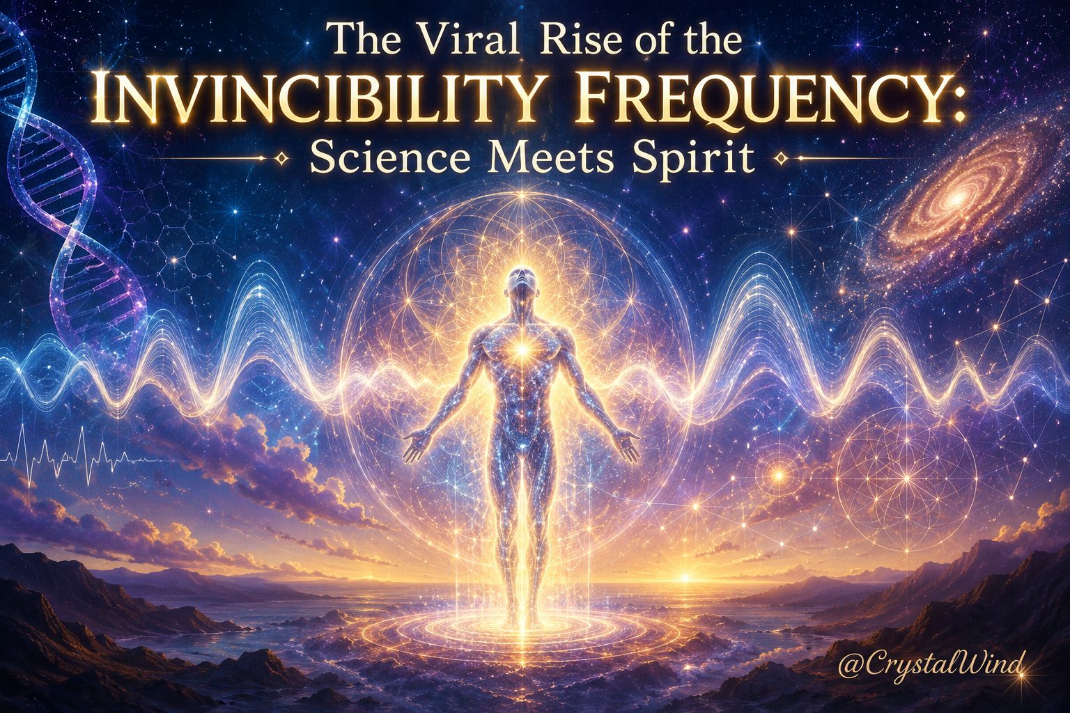 The Invincibility Frequency — Where Viral Spirituality Meets Real Science