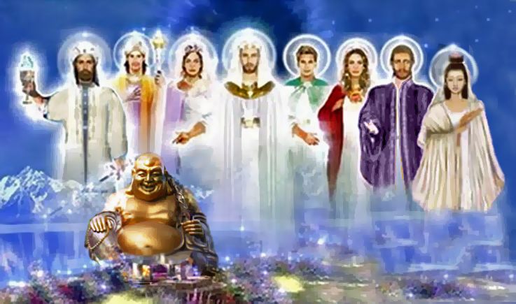 ascended masters with budda