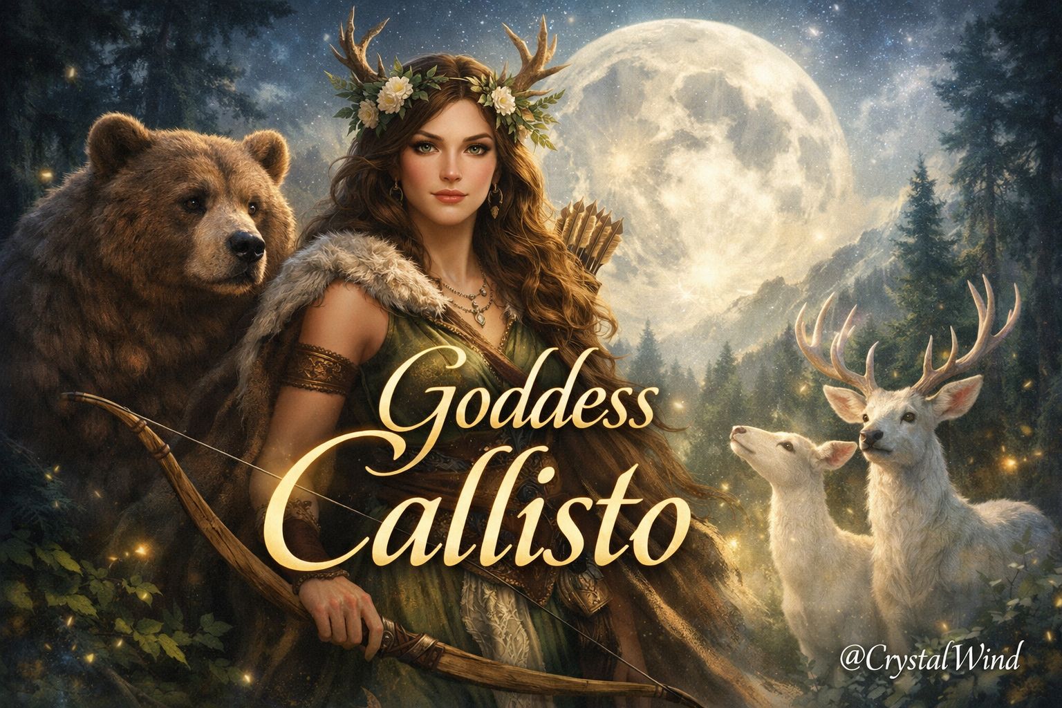 Goddess Callisto Awakens Masters of Earth Within You! Goddess Callisto Awakens Masters of Earth Within You!