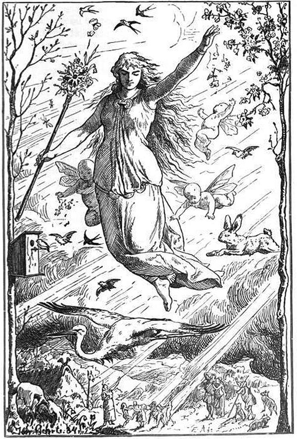 Goddess Ostara: I Love You Goddess Ostara: I Love You