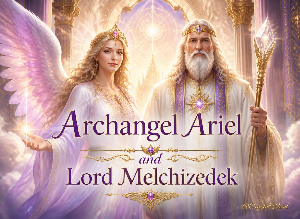 Melchizedek and Ariel: Peace Encoded in the Cells Melchizedek and Ariel: Peace Encoded in the Cells