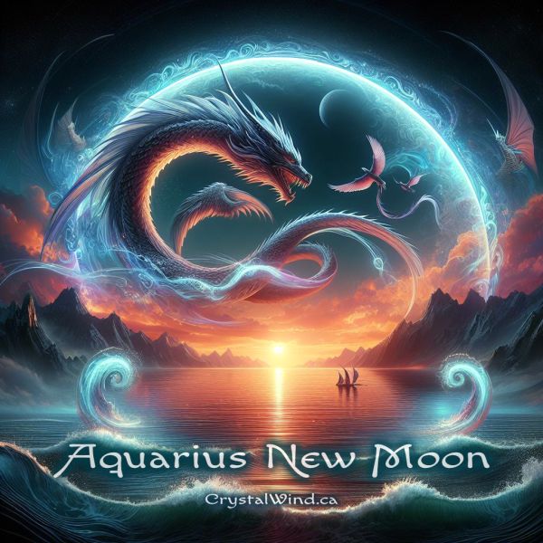 New Moon in Aquarius, February 9th, 2024 ~ Dragon Awakening New Moon in Aquarius, February 9th, 2024 ~ Dragon Awakening