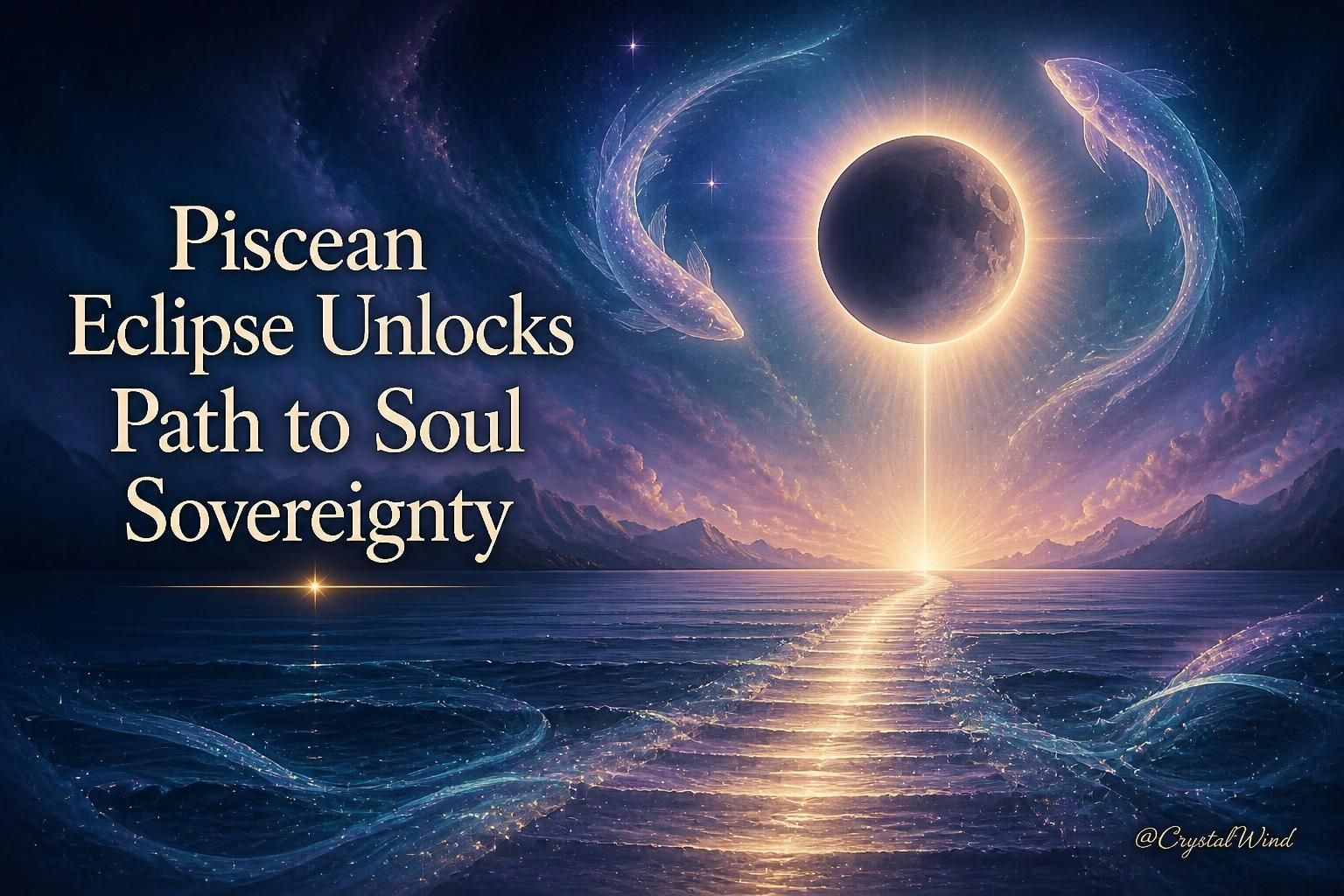 Piscean Eclipse Unlocks Path to Soul Sovereignty Piscean Eclipse Unlocks Path to Soul Sovereignty