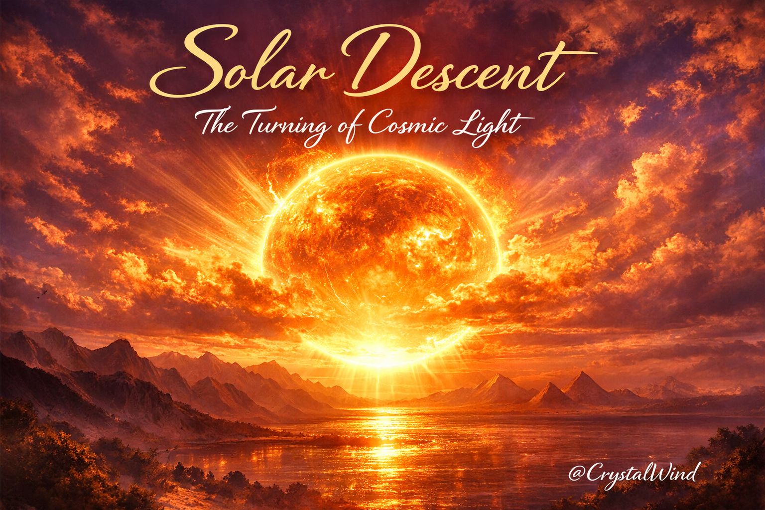 Solar Descent: The Turning of Cosmic Light Solar Descent: The Turning of Cosmic Light
