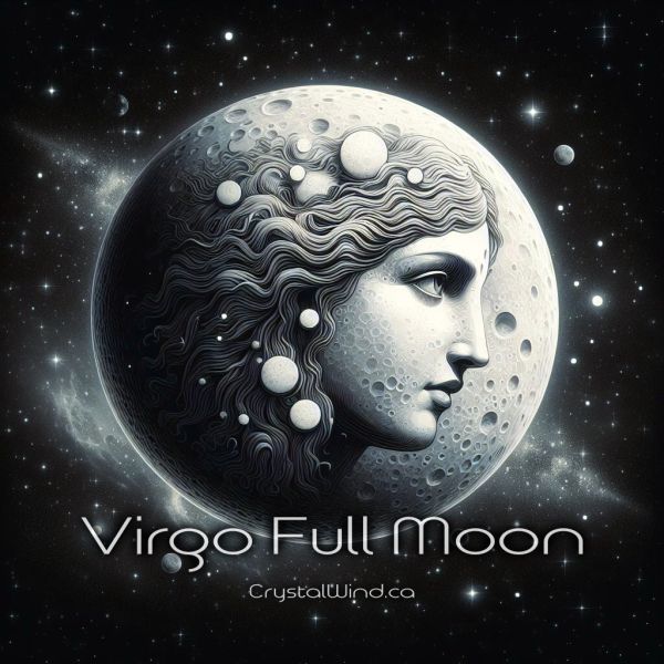 Full Moon in Virgo, February 24th, 2024 ~ Mental & Emotional Clearing