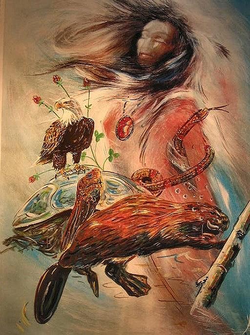 Birth Totem Beaver birth totem beaver elizabeth silk