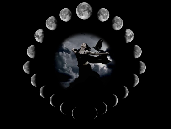 The Moon moonphases 1