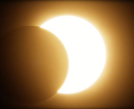 partial solar eclipse