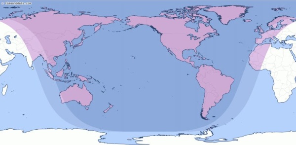 Lunar Eclipse November 2021 Visibility [timeanddate.com