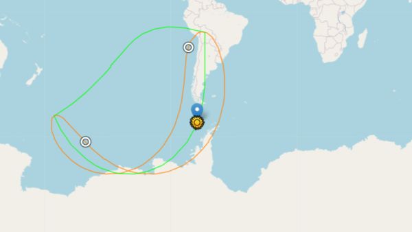 Solar Eclipse April 2022 Visibility [theskylive.com]